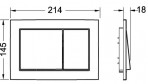 Komplekts Rāmis TECEbase + pods Architec Rimless + SC vāks + Taustiņš  5