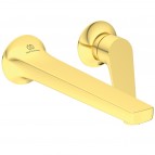 La Dolce Vita izlietnes maisītājs no sienas 210 mm, Brushed Gold