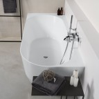 Laufen Pro vanna 180x80 cm, kreisā puse, Balta 5