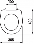 Lyra Plus pods 76 grādu izvads + poda vāks, Balts 4