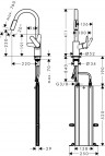 M4116-H240 izlietnes maisītājs 2