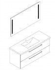 Мебельный комплект Gama 120-1 2