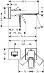 Metropol izlietnes jaucējkrāns 165 mm 2