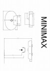 MINIMAX izlietne  ,white 58.5x38 cm 3