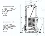 OKC 300 NTR/BP ātrsild. stacionārs ar flanci(13000715) 2