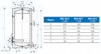 OKCE 250 S/3-6KW elektrisks boil. stacionārs 250 l (13000140) 2