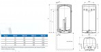 OKHE 160 el. kantains boil. vertikāls 152 l 2,0 kW(13000075) 2