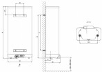 OKHE ONE 30 el. boil. vertikāls 30 l,1.1 kW 4