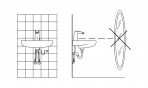 Cubista izlietnes jaucējkrāns  230/12 V 3