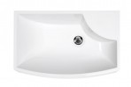 PAA Mini Step мойка для ванной, 47x31 cm, каменная масса 8