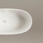 PAA Ванна BELLA Silk 1705 x 800 мм, Silkstone матовый белый 11