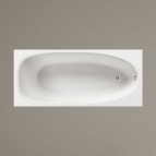 PAA Ванна Uno Grande, 170x75 см, каменная масса, белая 5