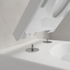 Collaro Direct-Flush piekaramais pods + SC vāks,Balts 3