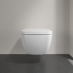 Collaro Direct-Flush piekaramais pods + SC vāks,Balts 5