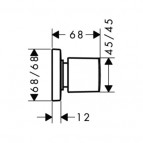 Pura Vida ventilis, balts/hroms 2