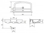 Pure izlietne 80x46.5 cm 2