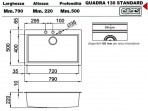 Quadra 130 кухонная мойка 2
