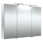 RB GRAND Vannas istabas spoguļskapītis 100 cm, LED apgaismojums