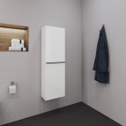 Duravit D-Neo vannas istabas augstais skapis 132 cm, Balts 5