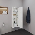 Duravit D-Neo vannas istabas augstais skapis 132 cm, Balts 6