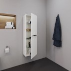 Duravit D-Neo vannas istabas augstais skapis 132 cm, Balts 7