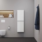 Duravit D-Neo vannas istabas augstais skapis 132 cm, Balts 8