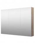 RB MILANO Зеркальный шкафчик для ванной 100 см, Nelson oak