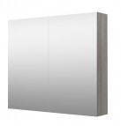 RB SCANDIC Зеркальный шкафчик для ванной 80 см, серый ясень