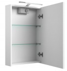 RB SCANDIC Зеркальный шкафчик для ванной 46 см, черный дуб 3