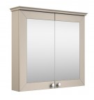 RB SIESTA Зеркальный шкафчик для ванной 79 см, серый кашемир