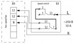 CDP-2/10 Регулятор скорости для вентилятора 3