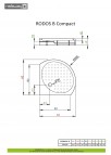 Rodos B Compact душевой поддон 90x90 см 2