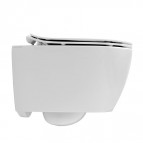 Scarabeo WC pods Moon Clean Flush ar SC vāku, 360x505 mm, balts 3