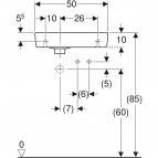 Selnova Compact izlietne 50 cm 3