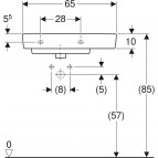 Selnova Compact izlietne 65 cm 6