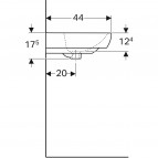 Selnova Square izlietne 55 cm 3