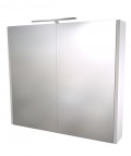 RB SERENA, LUNA Зеркальный шкафчик для ванной LED 75 см, белый