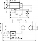 Термостат ShowerTablet 350  3