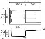 Sirex 480 virtuves izlietne 2