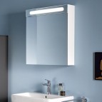 Duravit No.1 spoguļskapītis ar LED 600 x 700 mm, Balts matēts 4