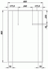 Spogulis Quattro 60x90 2