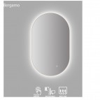 Spogulis LED Bergamo 60X100