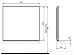 Spogulis Varius 76x70 2