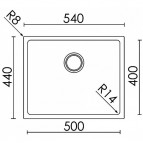 Square 340 R14 virtuves izlietne 2