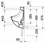 Starck III pisuārs, 82135 3