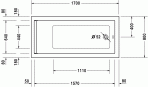 Starck vanna 170x80 cm 4