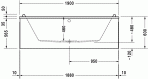 Starck vanna 190x90 cm 3