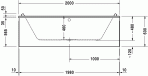 Starck vanna 200x100 cm 2