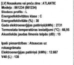 Steatite ūdens sildītājs V-100L vertikāls 1500W ar sauso sildelementu 7