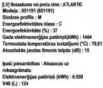 Steatite ūdens sildītājs V-80L vertikāls 1500W ar sauso sildelementu 7